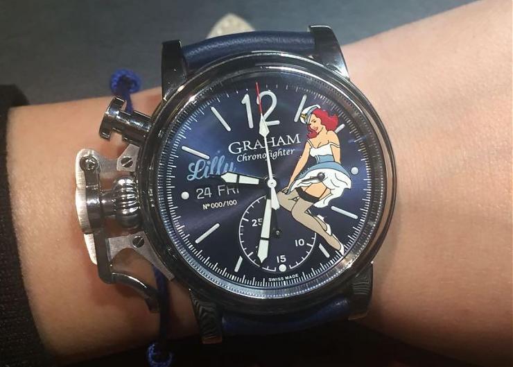 沒有約會對象？ 「G女郎」時時刻刻陪著你 Chronofighter Vintage Nose Art