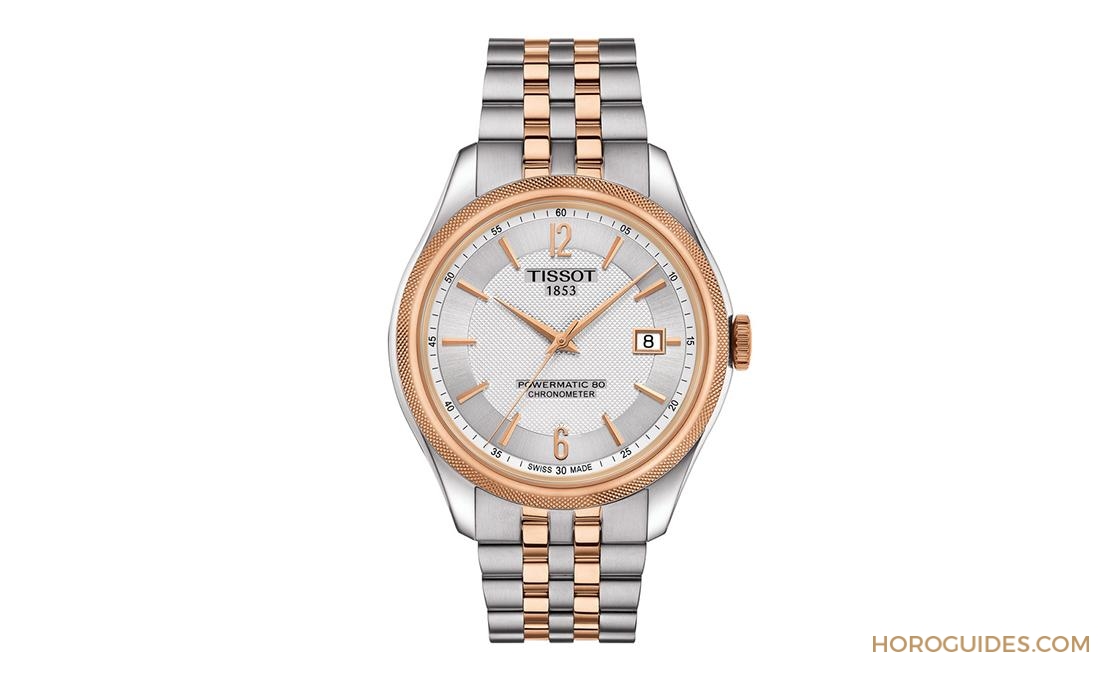 TISSOT - BALLADE - T108.408.16.057.00 - [BASEL2018]超殺的選擇，TISSOT玫瑰金雙色鍊帶款Ballade新作