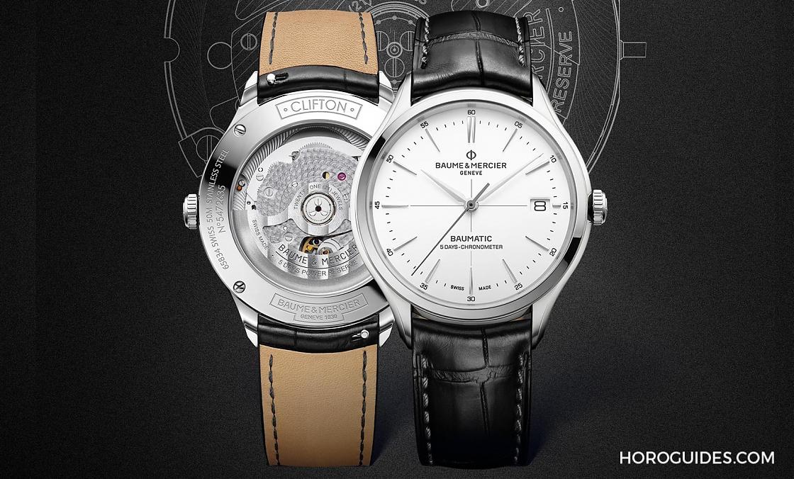 Baume & Mercier - Clifton - M0A10436 - 高規格自製機芯Baumatic，名士推出高性價比話題之選