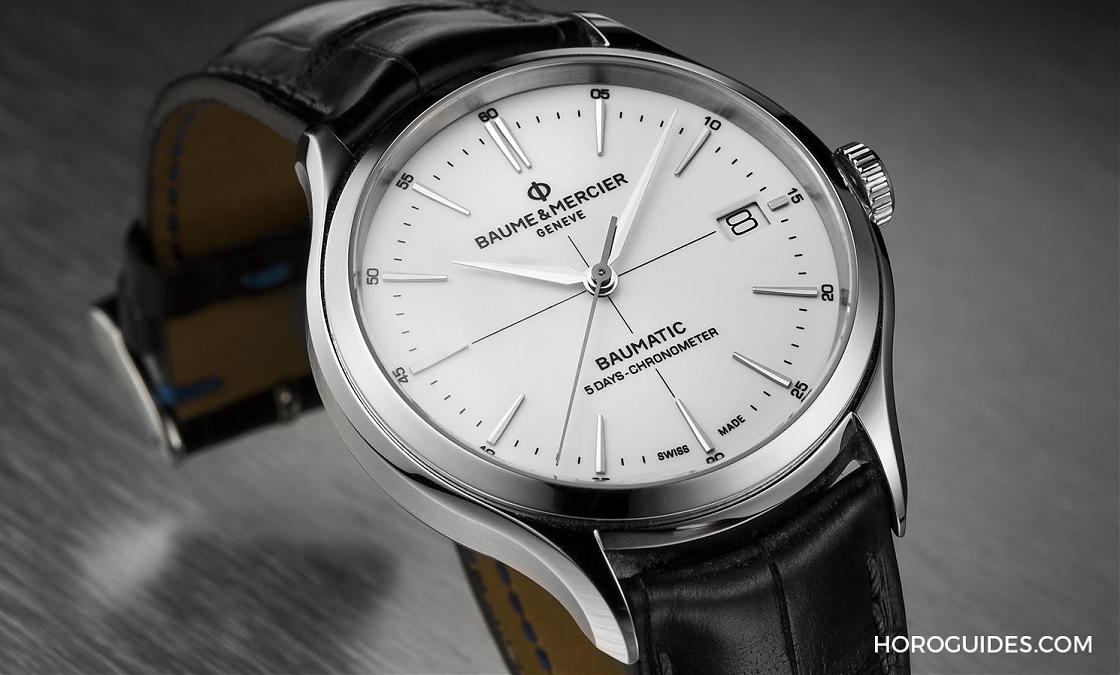 Baume & Mercier - Clifton - M0A10436 - 名士自製矽擒縱機芯Baumatic™，高性價比人氣之選!