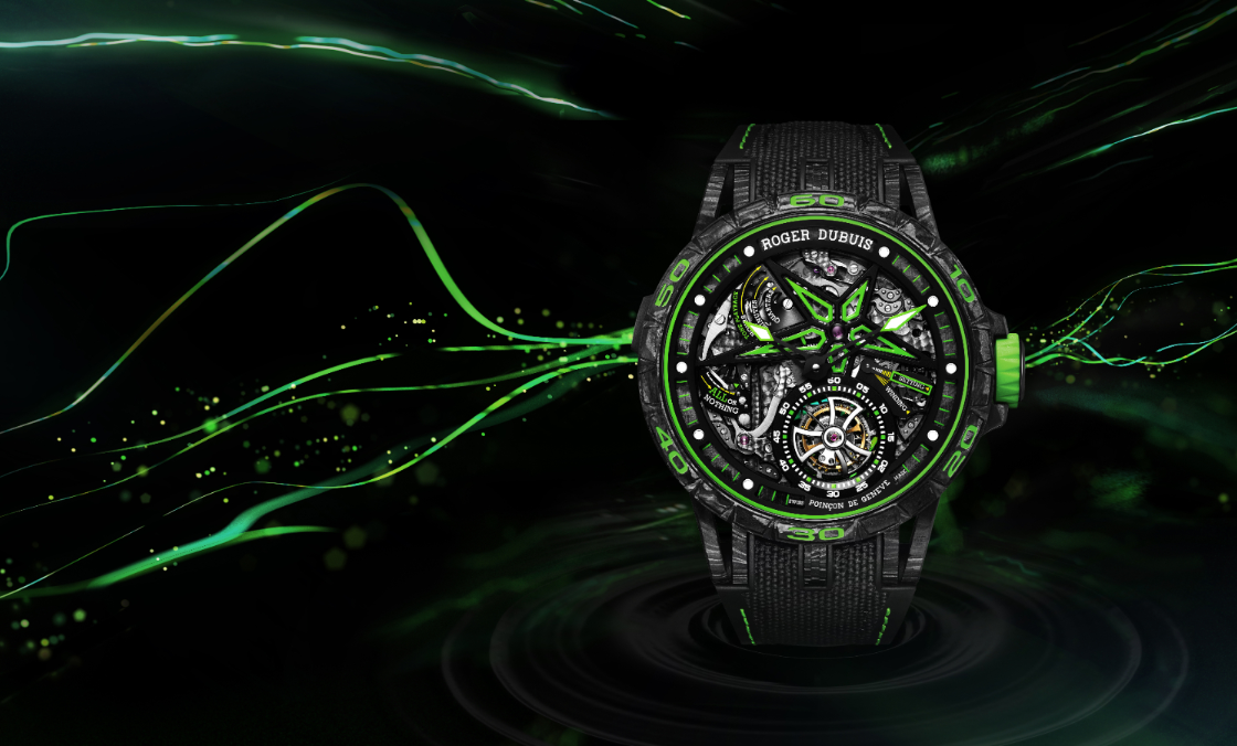 ROGER DUBUIS - EXCALIBUR - RDDBEX0862 - 限量一只！ROGER DUBUIS 三問飛行陀飛輪腕錶  