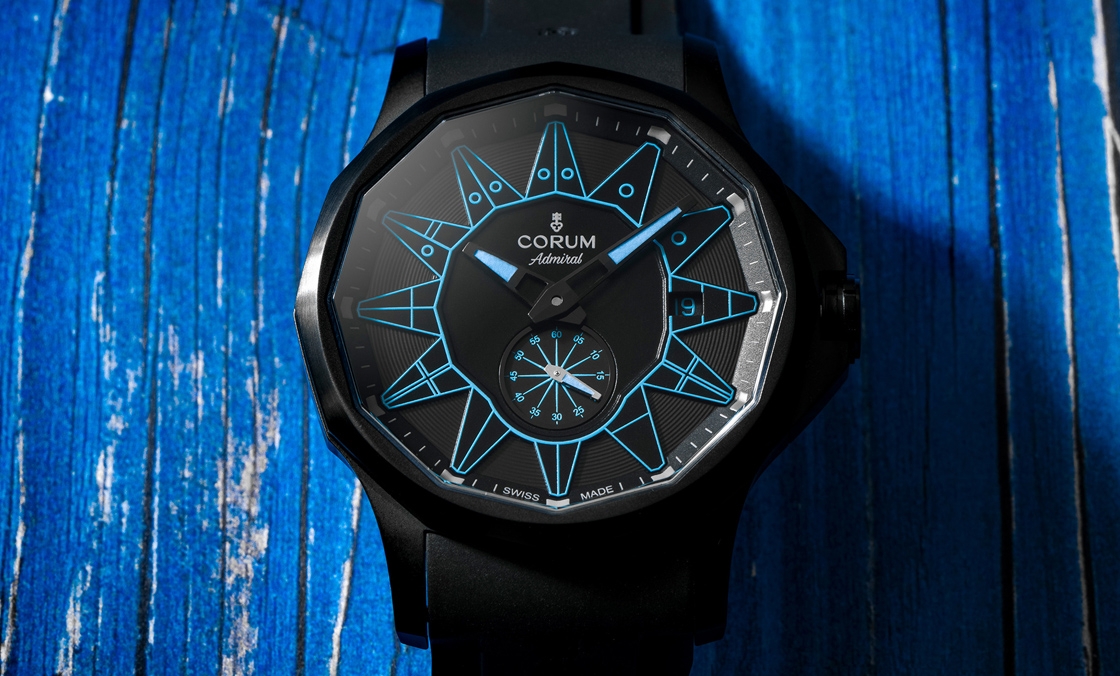 CORUM - ADMIRAL - A395/04004 - 黑潮湧現，五色齊發｜Corum Admiral 42 Automatic Full Black