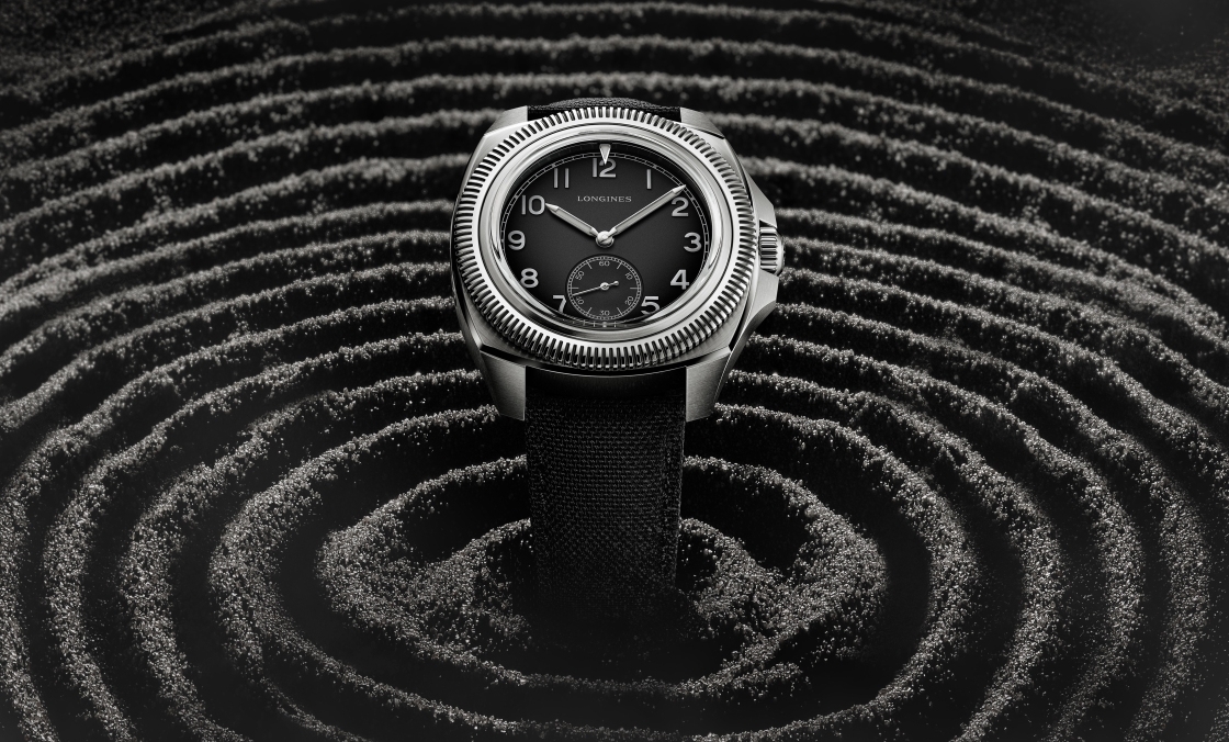 LONGINES - HERITAGE - L2.838.1.53.2 - 首見五級鈦金屬款！LONGINES推出Pilot Majetek限量版