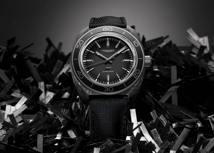 碳纖維魅力加持，LONGINES推出全新Ultra-Chron Carbon高振頻腕錶