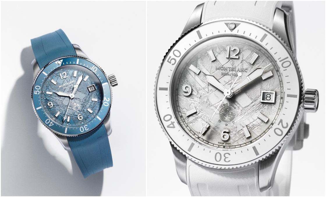 MONTBLANC - 1858 - 134024 - 精巧出擊、零氧加身！MONTBLANC Iced Sea日期自動腕錶0 Oxygen 38mm新款登場