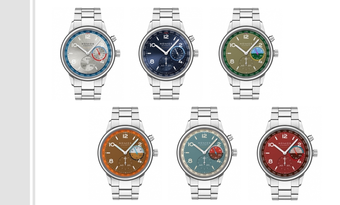 NOMOS - CLUB - 790 - 專為新世代旅人打造，Nomos推出全新Club Sport世界時間腕錶 