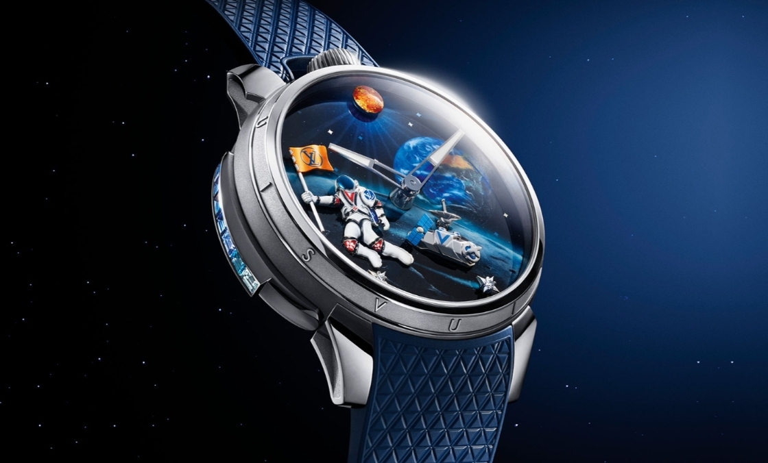 LOUIS VUITTON - TAMBOUR - W9TI12 - 當高級製錶飛向宇宙！LOUIS VUITTON推出全新工藝傑作Tambour Taiko Galactique