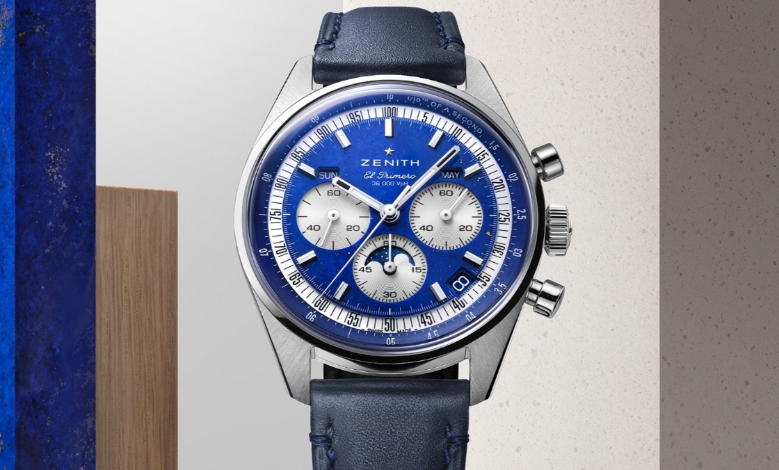 ZENITH - CHRONOMASTER - 03.3400.3610/51.C910 - 致敬160年傳承，ZENITH Chronomaster三重日曆計時碼錶青金石新款登場