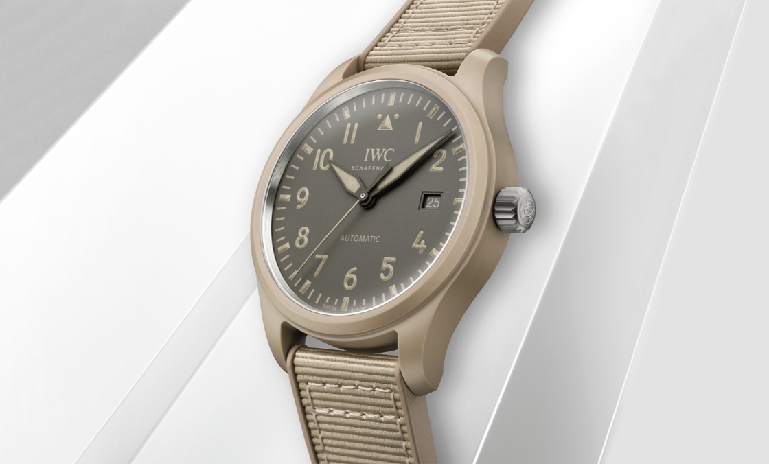 IWC - PILOT - IW328106 - 再次飛越沙場！IWC推出全新TOP GUN「莫哈韋沙漠」沙色陶瓷飛行員腕錶