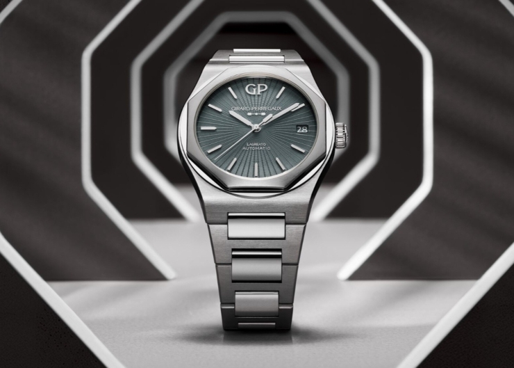 GP芝柏表再推Laureato力作，灰色琺瑯錶盤質感再升級