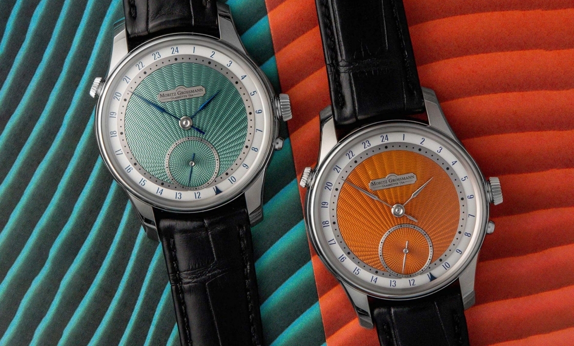 MORITZ GROSSMANN - BENU - MG-003892 - 德國製錶之美再進化：Moritz Grossmann GMT Guilloche 腕錶演繹跨時區優雅生活