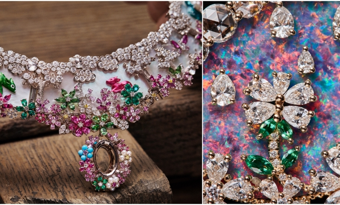 DIOR - 奇想織夢，瑰寶載藝｜DIOR以破格工藝詩意演繹Diorexquis高級珠寶系列