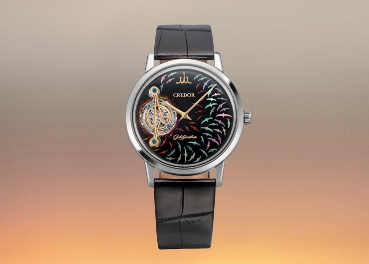 CREDOR珍稀之作：Goldfeather Tourbillon限量登場，詩意工藝凝結日本製錶美學