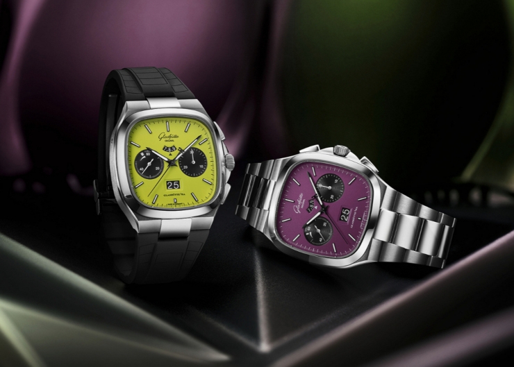 70年代的腕間未來｜GLASHÜTTE ORIGINAL Seventies Chronograph Panorama Date限量新色登場