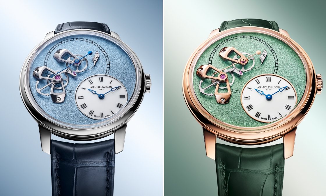 ARNOLD & Son - Arnold & Son DSTB 42 全新演繹：薄荷綠與雅詩閣藍限量登場
