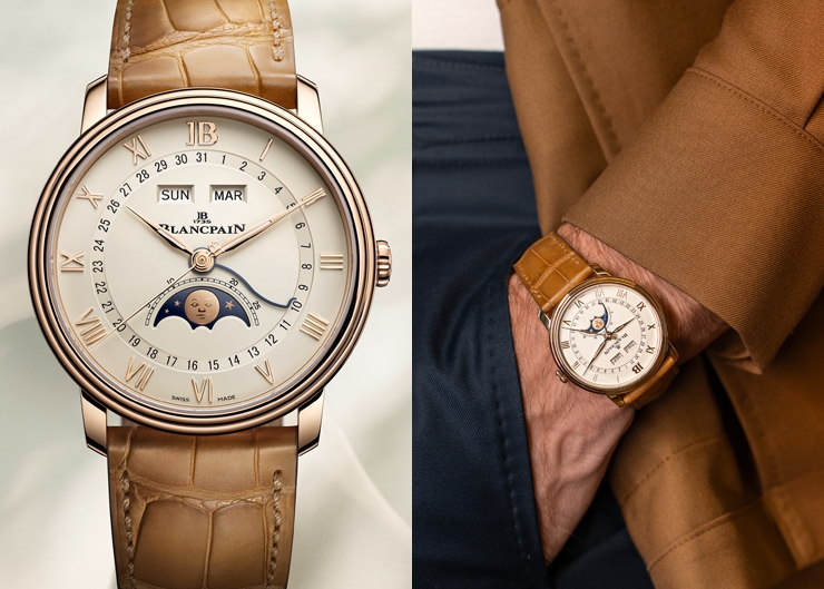 金棕色調，靜奢之美｜Blancpain Villeret系列推出三款改版新作