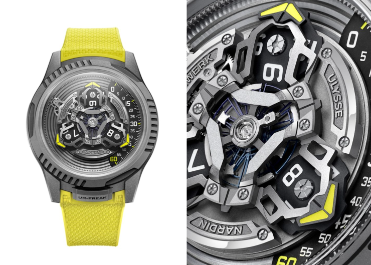  Ulysse Nardin × Urwerk兩大獨立製錶先鋒聯手：UR-FREAK 震撼登場