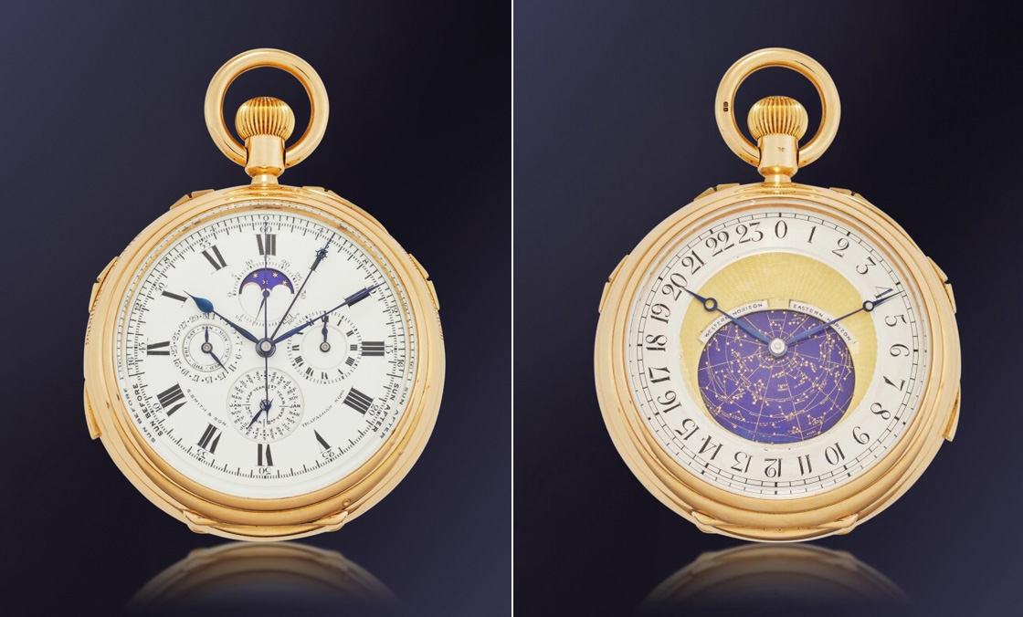 CZAPEK - 逾六千萬港元成交！史上最高價愛彼時計，「Grosse Pièce」懷錶