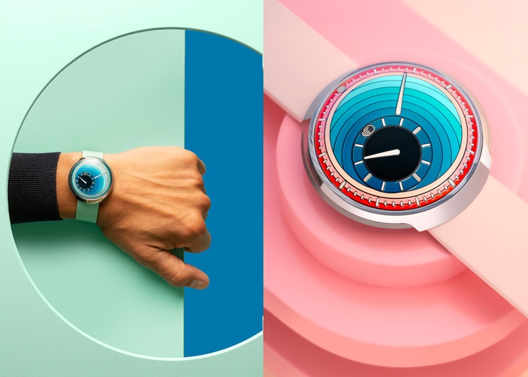 幾乎是將藝術品直接融入錶盤！｜Ressence 藝術家聯名腕錶 TYPE 3 MN 與 TYPE 8 DE