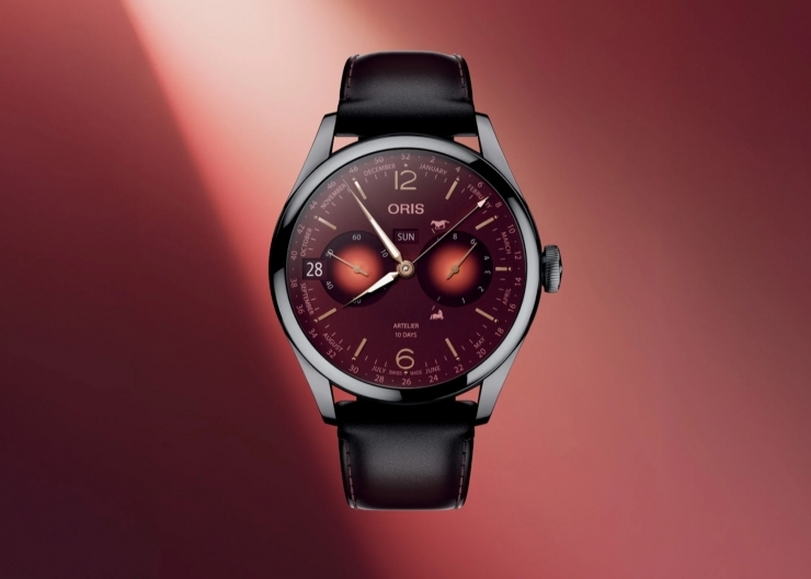 ORIS 豪利時發表火馬年限量版腕錶：以深紅錶盤詮釋火馬精神