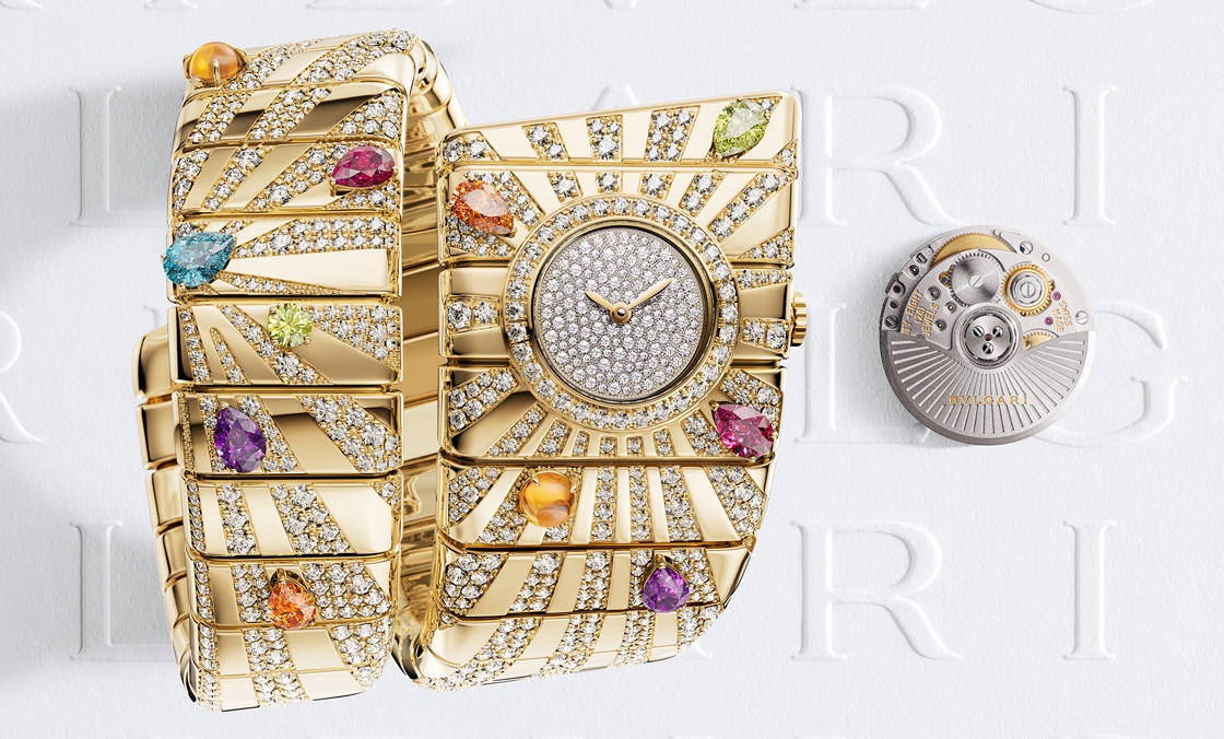 BVLGARI - 高級珠寶腕錶 - 104328 - 機械與工藝並重，BVLGARI以金燦姿態定義高級女錶之巔