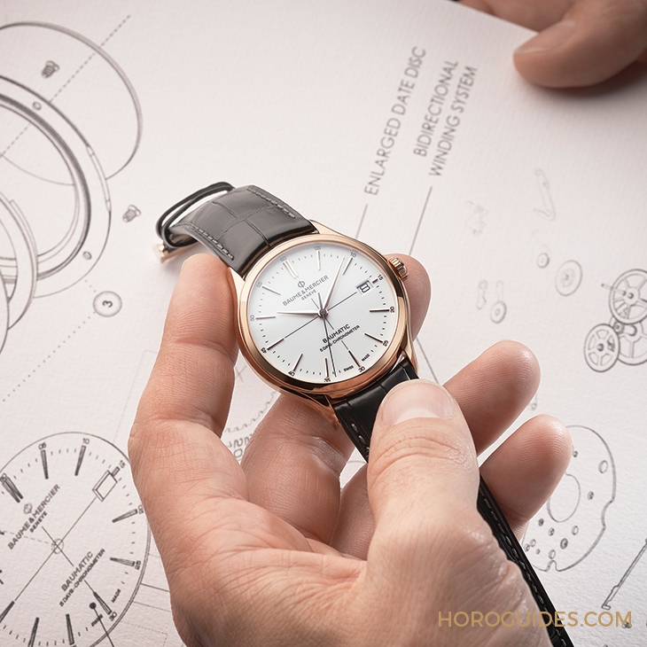 Baume & Mercier - Clifton - M0A10519 - 搭載新生代BM13機芯，名士表Clifton Baumatic高實搭日常款式