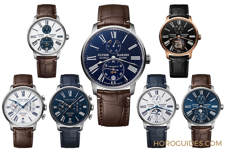 ULYSSE NARDIN - MARINE - 1183-310LE-3AE-175/1A - 雅典錶慶175週年，航海系列領航者七款限量新作輕薄亮相