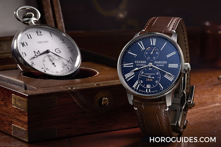 ULYSSE NARDIN - MARINE - 1183-310LE-3AE-175/1A - 雅典錶慶175週年，航海系列領航者七款限量新作輕薄亮相