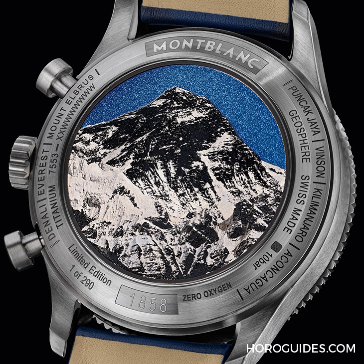 MONTBLANC - 1858 - 129624 - 挑戰極限巔峰！萬寶龍發表1858系列Geosphere世界時間限量零氧腕錶