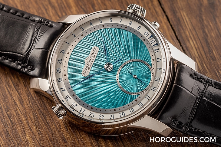 MORITZ GROSSMANN - BENU - MG-003406 - 獨立製錶Moritz Grossmann綠松石機刻面盤，感受裝飾之美的力道