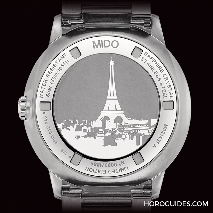 MIDO - COMMANDER - M021.431.11.061.02 - MIDO美度表「靈感源於建築」20週年 香榭系列限量錶壓軸登場