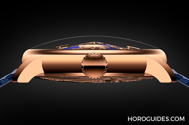 JACOB & CO. - HIGH JEWELRY MASTERPIECES - DT100.40.AA.AA.ABALA - 用最美的克萊因藍，圓一個志向高遠的夢：Jacobs & Co. The World is Yours兩地時間腕錶