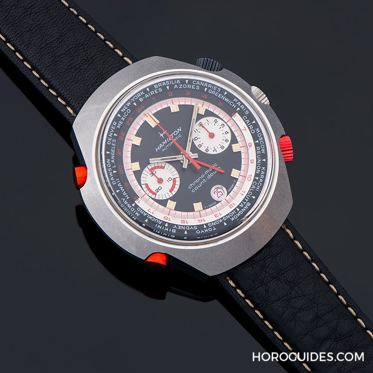HAMILTON - AMERICAN CLASSIC - H51606640 - 1970年代賽車風華再現，HAMILTON Chrono-Matic 50限量藍色版登場