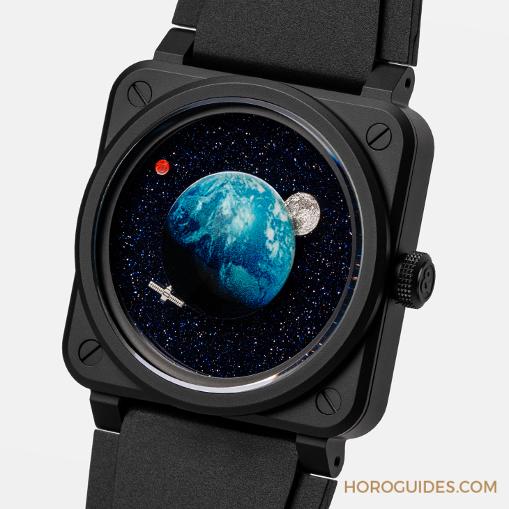 BELL & ROSS - CONCEPT - BR03A-EMM-CE/SRB - 讓時間在宇宙間運行!BELL & ROSS以BR-03 Astro限量版探索星際