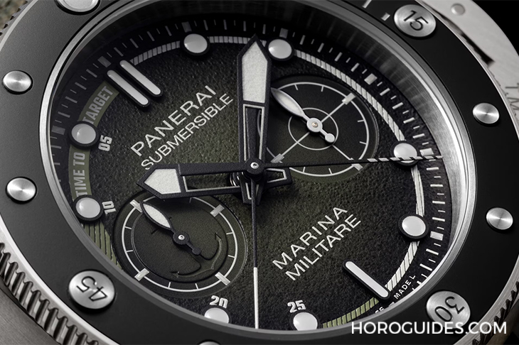 PANERAI - SUBMERSIBLE - PAM01699 - 意大利海軍航空新兵報到!PANERAI全新Submersible Chrono Marina Militare體驗版PAM01699登場