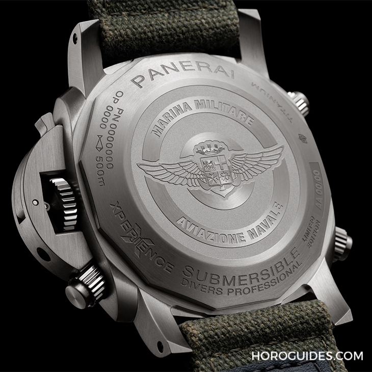 PANERAI - SUBMERSIBLE - PAM01699 - 意大利海軍航空新兵報到!PANERAI全新Submersible Chrono Marina Militare體驗版PAM01699登場