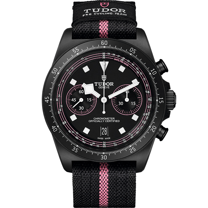 TUDOR - PELAGOS - M25827KNRS-0001 - 向粉紅戰衣致敬！TUDOR帝舵表推出限量Pelagos FXD Chrono「粉紅款」腕錶