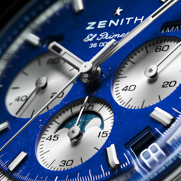 ZENITH - CHRONOMASTER - 03.3400.3610/51.C910 - 致敬160年傳承，ZENITH Chronomaster三重日曆計時碼錶青金石新款登場