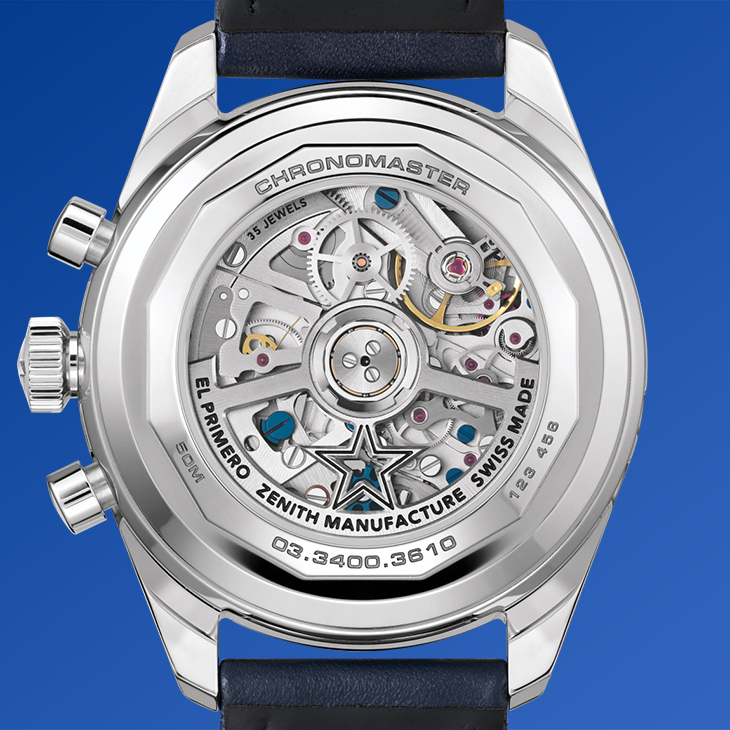 ZENITH - CHRONOMASTER - 03.3400.3610/51.C910 - 致敬160年傳承，ZENITH Chronomaster三重日曆計時碼錶青金石新款登場