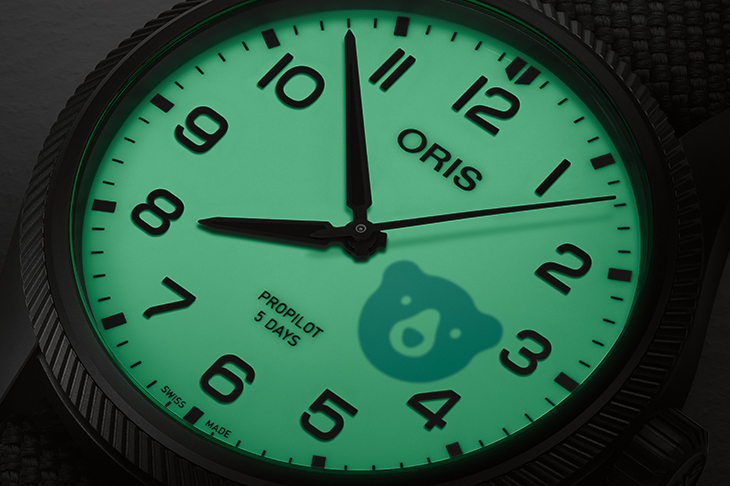 ORIS - PROPILOT - 01 400 7803 4781-Set - 夜光小熊悄然現身!ORIS全新Hölstein Edition 2025登場