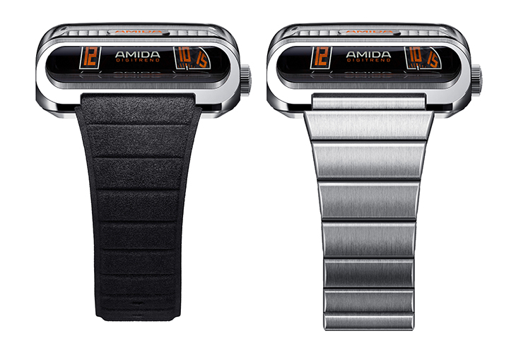 AMIDA - DIGITREND - WG41AAA.BEBNMM1A - 跳時機械錶的透視進化 | AMIDA Digitrend Open Sapphire