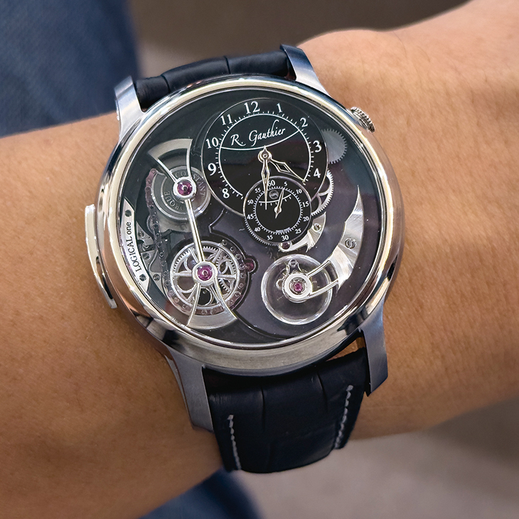 ROMAIN GAUTHIER - LOGICAL ONE - 熱潮過後，藏家Shea最愛的新收藏 | HOROGUIDES雜誌Vol. 7 特別企劃