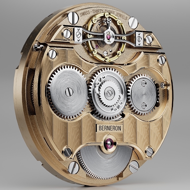 BERNERON - QUANTIEME - Quantieme Annuel silver - 從 Mirage 到年曆：獨立製錶新秀Berneron 的突破新作