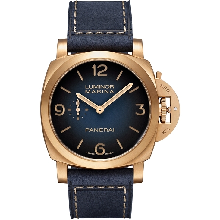 PANERAI - LUMINOR MARINA - PAM01678 - 青銅美學再進化!PANERAI Luminor Marina PAM01678承載海洋回憶