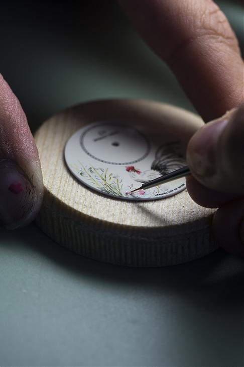 JAQUET DROZ - 微雕、微繪 JD 4款全新雞年生肖錶  