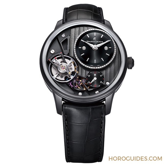 MAURICE LACROIX - MASTERPIECE - MP6118-SS001-434-1 - 露出時間的魅力 艾美錶Masterpiece Gravity Blue