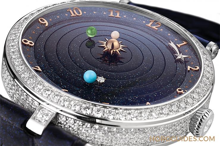 VAN CLEEF & ARPELS - POETIC COMPLICATION - VCARO8R500 - 「詩意」星球 VCA Lady Arpels Planétarium Poetic Complications華麗進階版