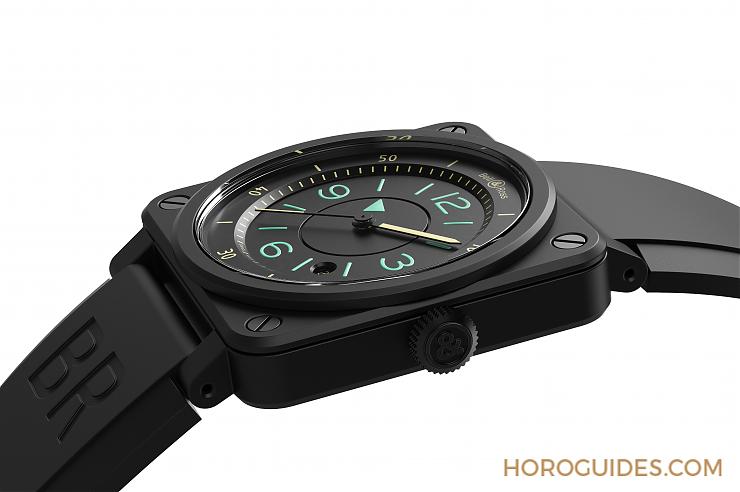 BELL & ROSS - INSTRUMENTS - BR0392-IDC-CE/SRB - Pre-BASEL 2019 BELL & ROSS 實用雙色顯示BR03-92 BI-COMPASS限量款