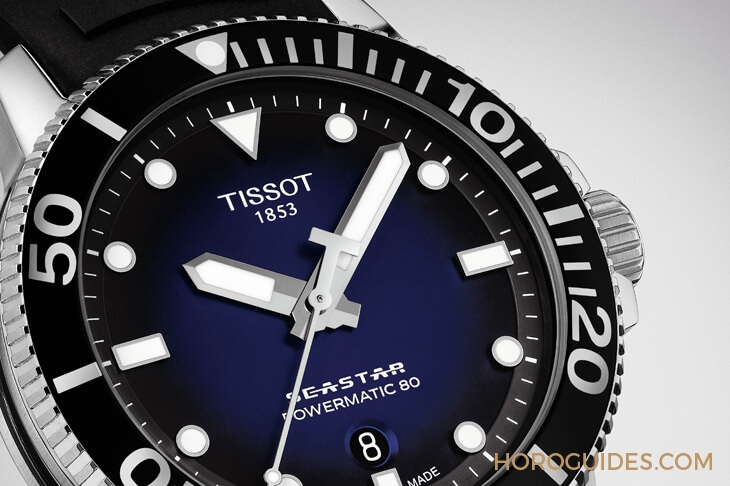 TISSOT - Seastar - T120.407.17.041.00 - [BASEL 2018]TISSOT超值入門潛水錶，陶瓷圈Seastar 1000