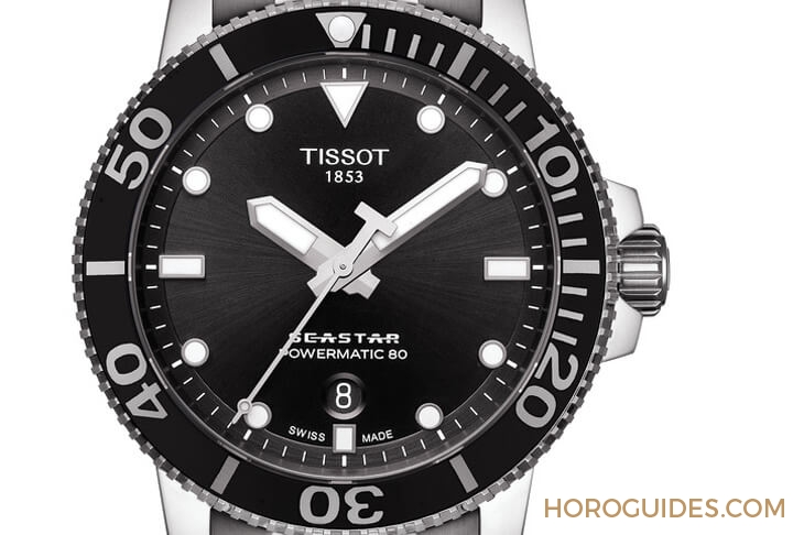 TISSOT - Seastar - T120.407.17.041.00 - [BASEL 2018]TISSOT超值入門潛水錶，陶瓷圈Seastar 1000
